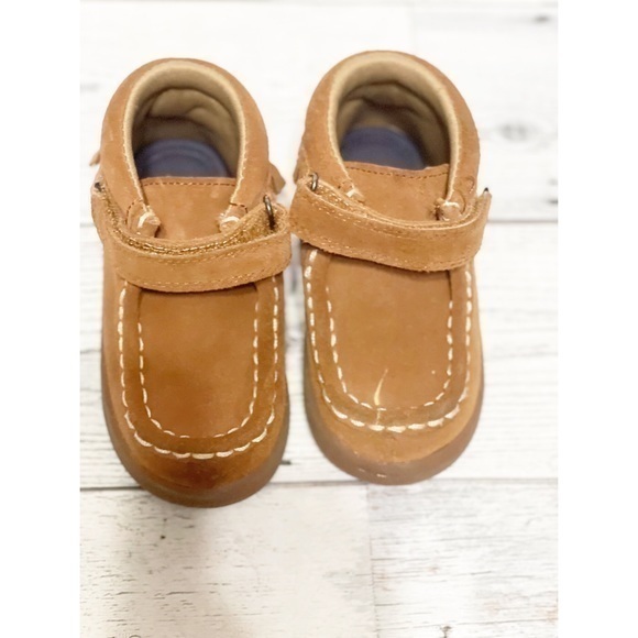 Hanna Andersson Other - Hanna Andersson Haskell Leather Ankle Moccasin Boots